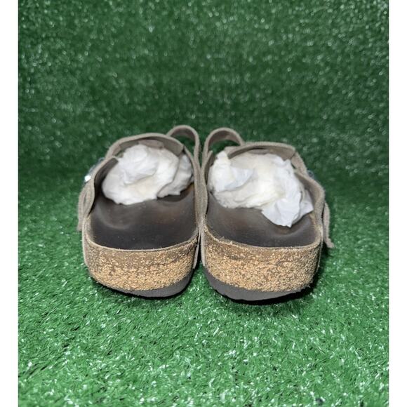 Birkenstock Boston Corduroy Beige EU 43 Men's Size 10 US Slip On Comfort Shoe - Picture 7 of 9